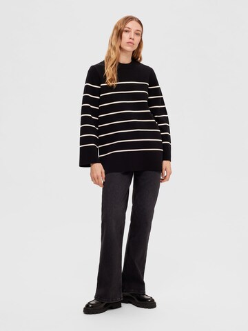 SELECTED FEMME Pullover in Schwarz