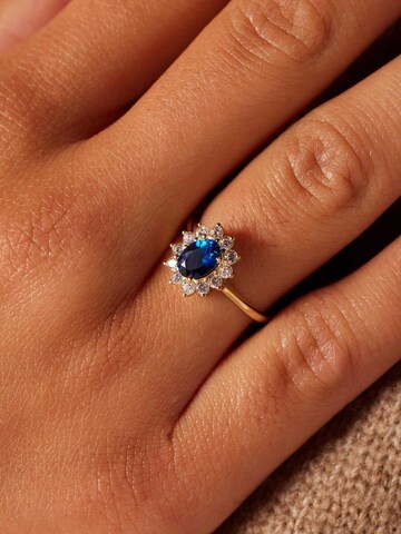 Lucardi Ring in Gold: front