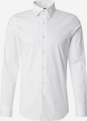 Coupe slim Chemise G-STAR en blanc : devant