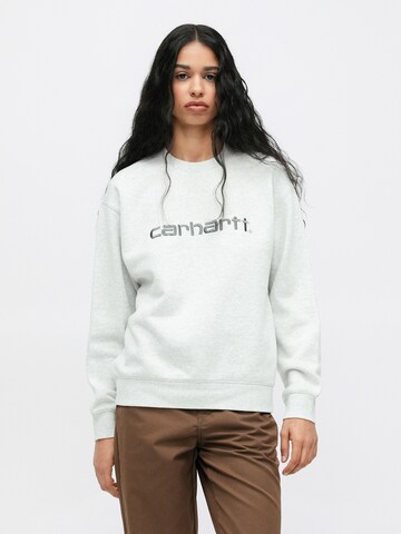 Carhartt WIP Sweatshirt in Grey: front