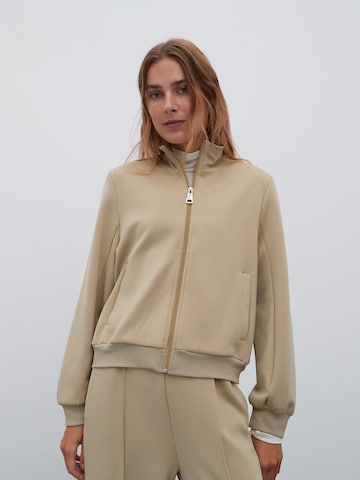 EDITED Sweatjacke 'Xenia' in Grün: predná strana