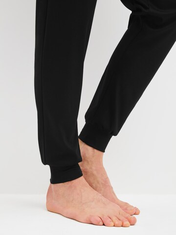 CALIDA Pajamas long 'Relax Streamline' in Black
