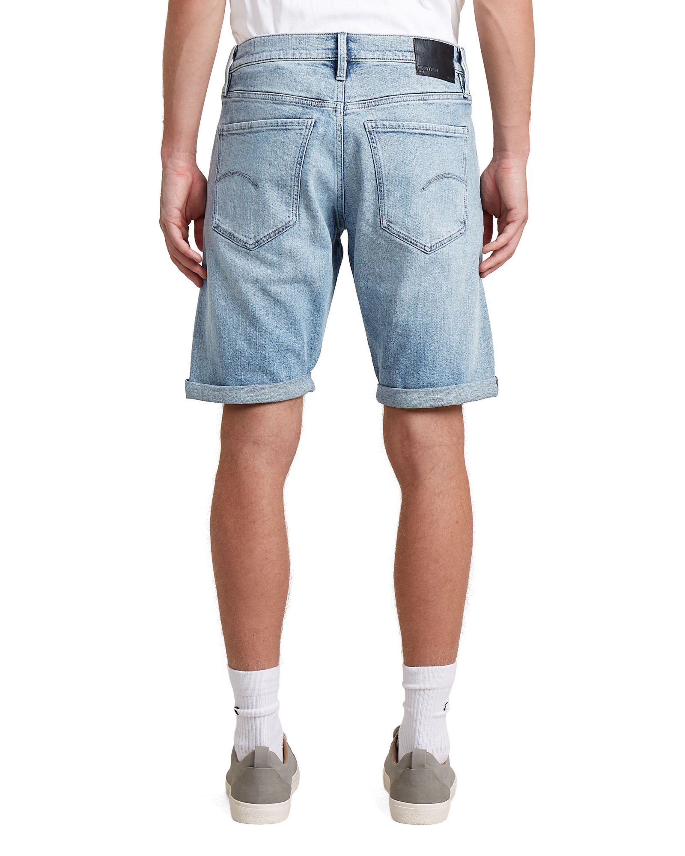 G-STAR Regular Broek ' Mosa Short' in Blauw