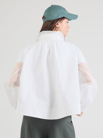 PINKO Φθινοπωρινό και ανοιξιάτικο μπουφάν σε λευκό