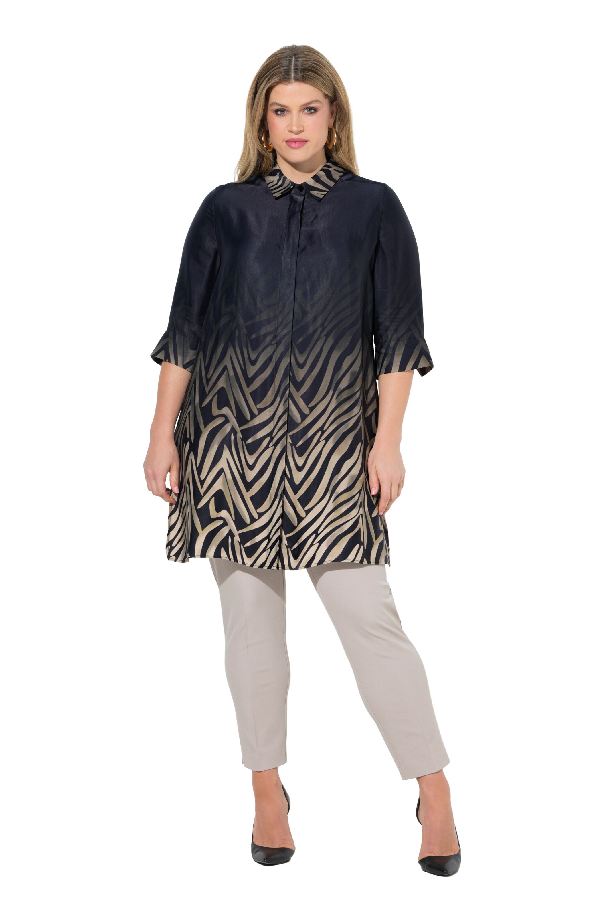 Ulla Popken Tuniek in Zwart