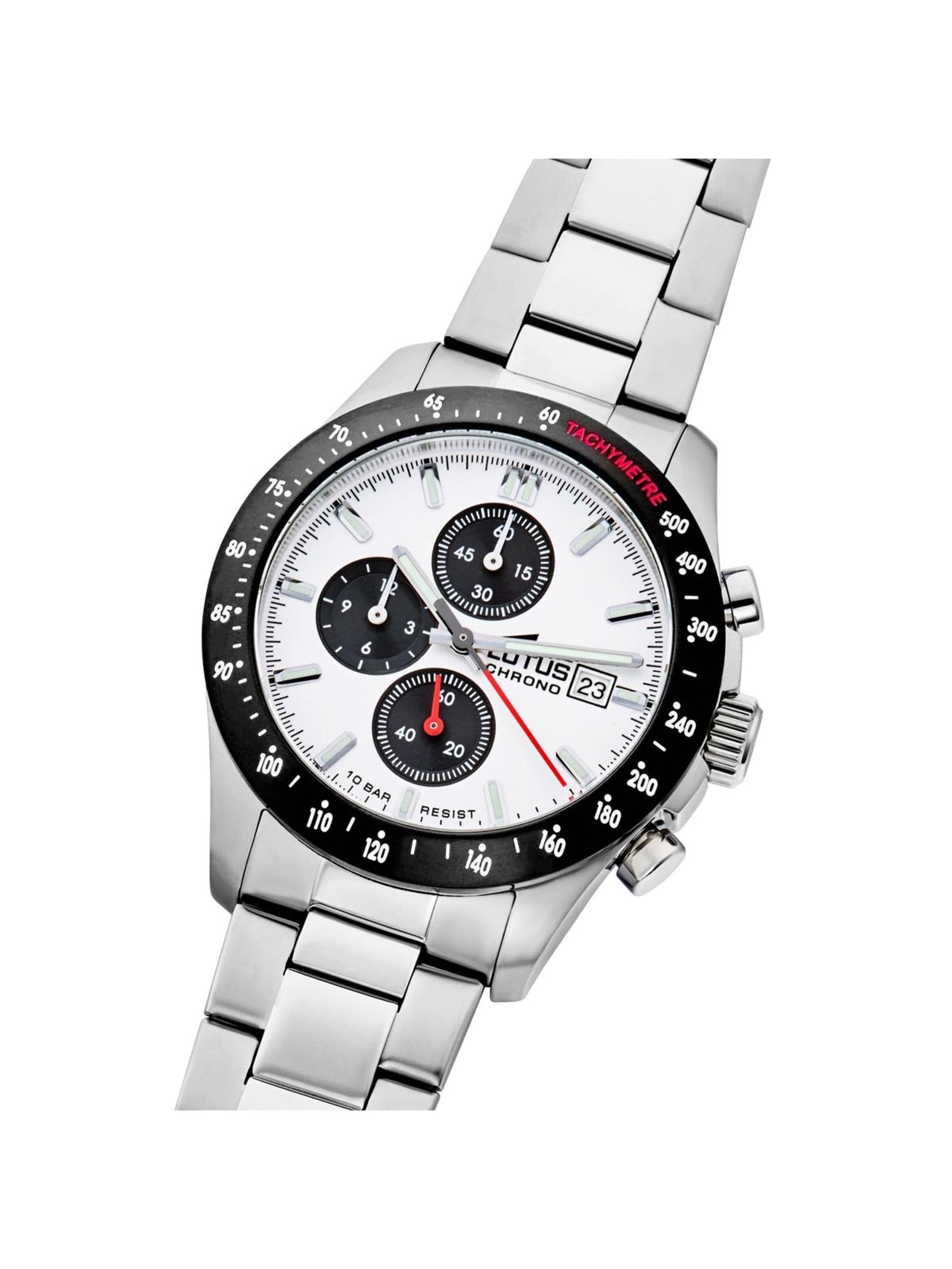 Lotus Analog Watch in White