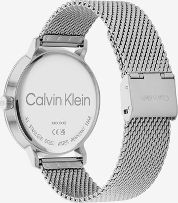 Calvin Klein Αναλογικό ρολόι σε ασημί