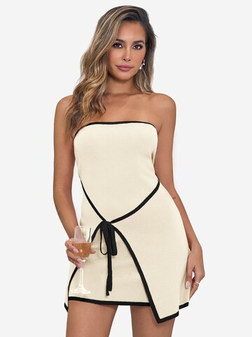 Imily Bela Gebreide jurk in Oranje