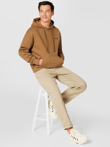 !Solid Sweatshirt 'Volney' in Brown