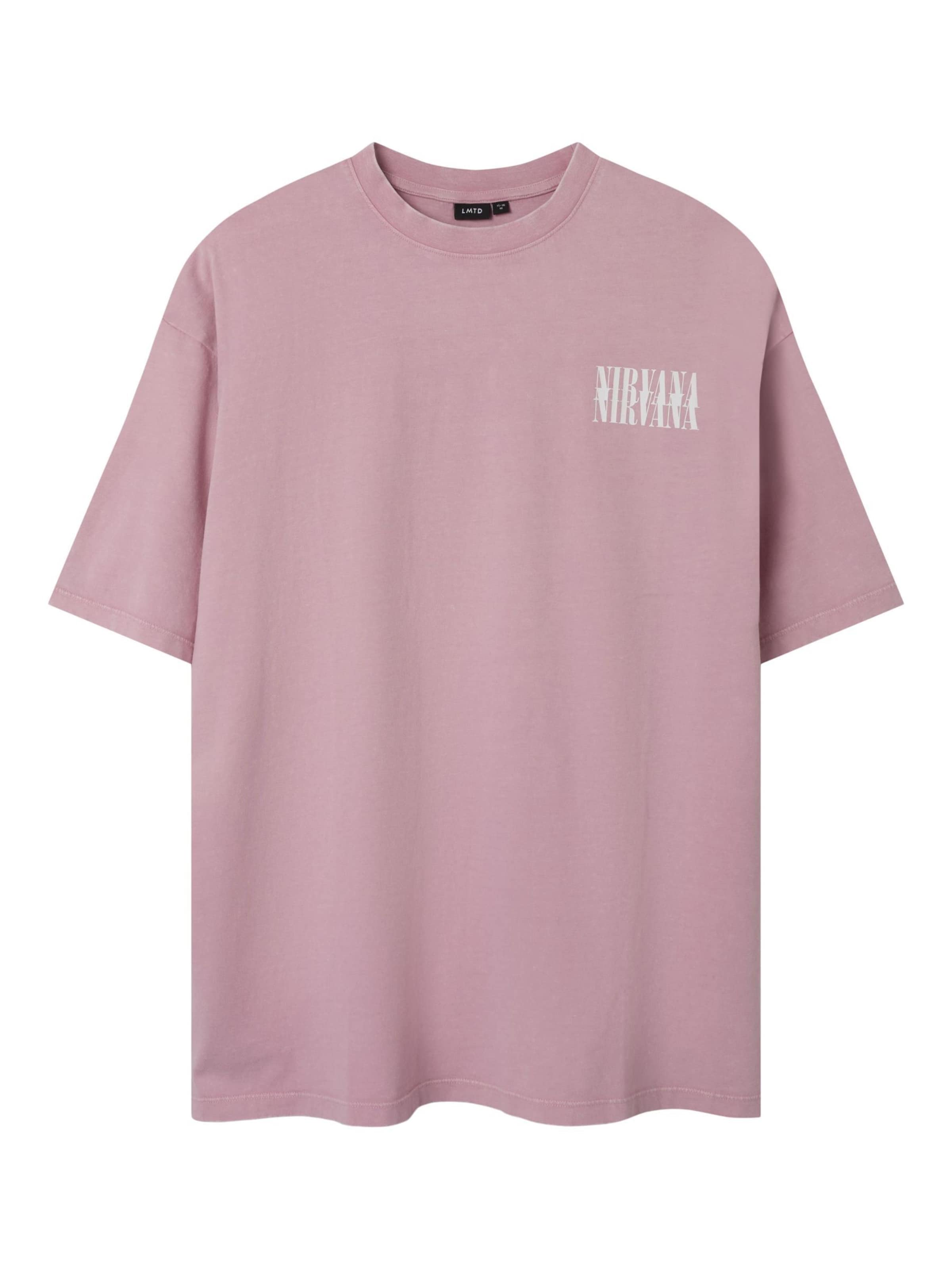 LMTD Shirts 'Nirvana' i pink: forside
