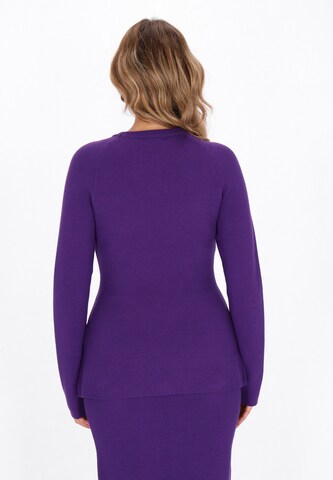 faina - Jersey en lila