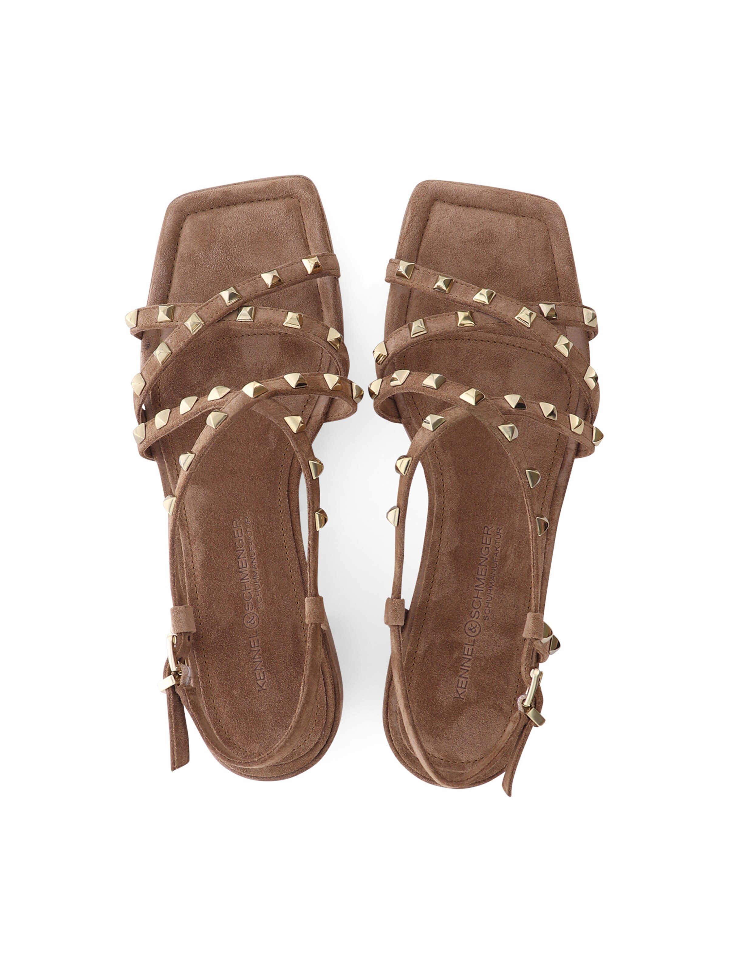 Kennel & Schmenger Strap sandal 'Saga' in Brown