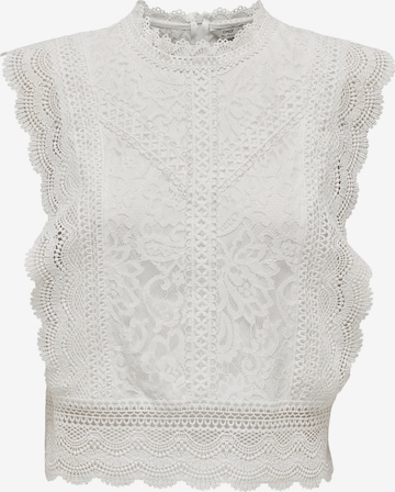 ONLY Blouse 'ONLKaro' in White: front