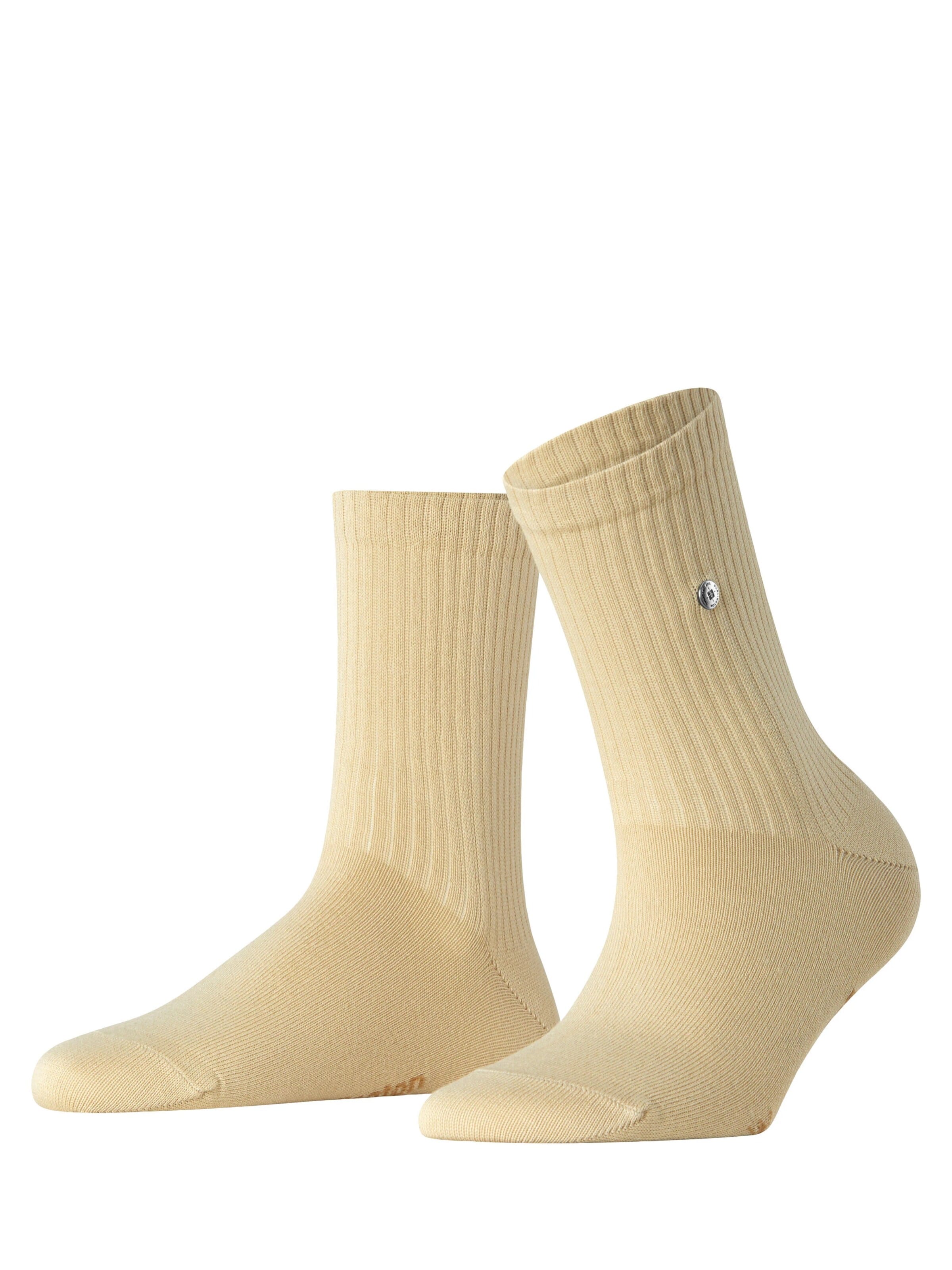 BURLINGTON Socks 'Fleet Street' in Beige: front