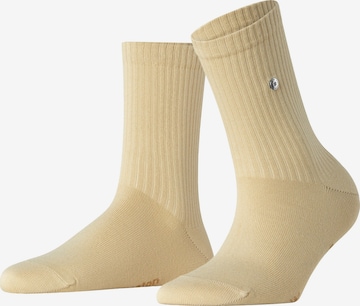 BURLINGTON Socks 'Fleet Street' in Beige: front
