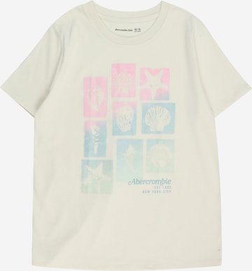 Abercrombie & Fitch - Camiseta 'SPRING BREAK IMAGERY' en blanco: frente