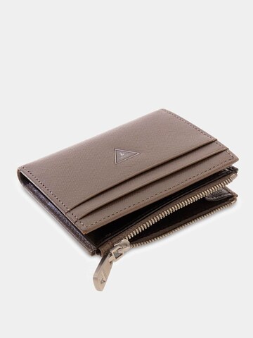 GUESS Wallet 'Milano' in Brown