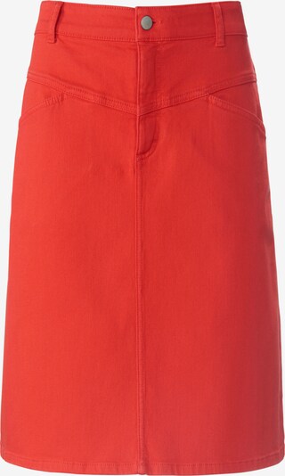 DAY.LIKE Jeansrock in orange / koralle, Produktansicht