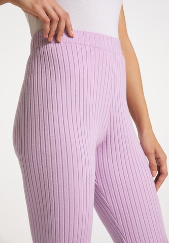 MYMO Flared Broek in Lila