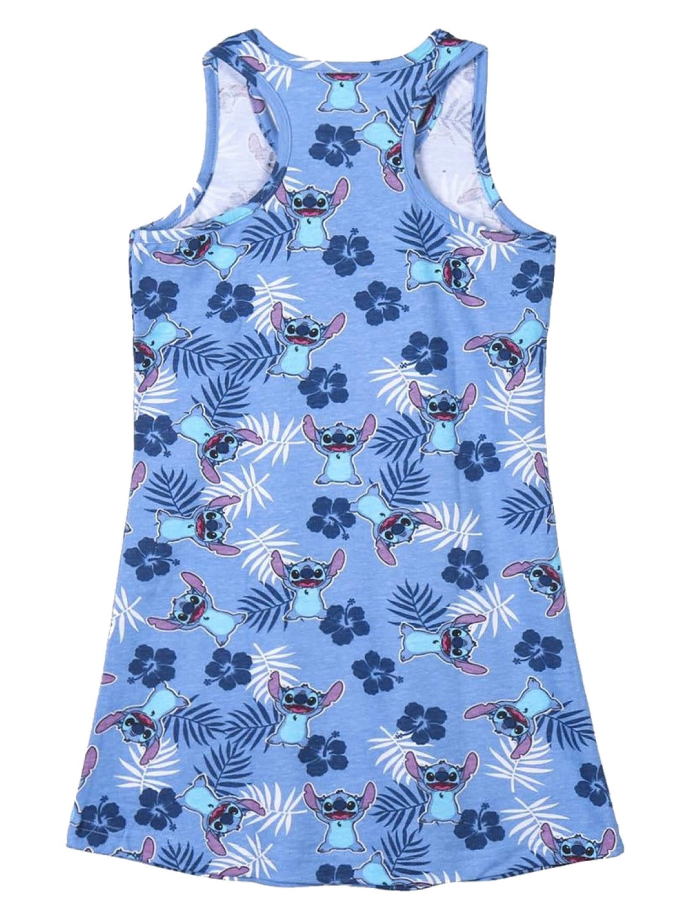 Disney Lilo & Stitch Jurk 'Stitch' in Blauw: voorkant