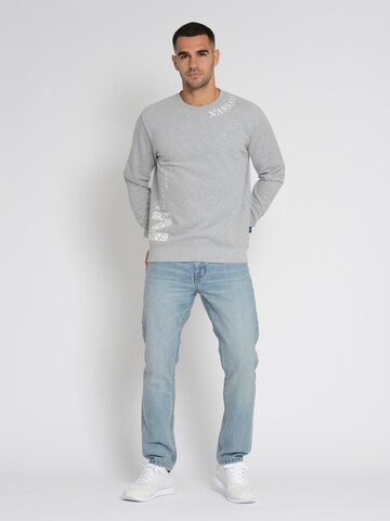 NASSAU Beach Club Sweatshirt 'NB231043' in Grey