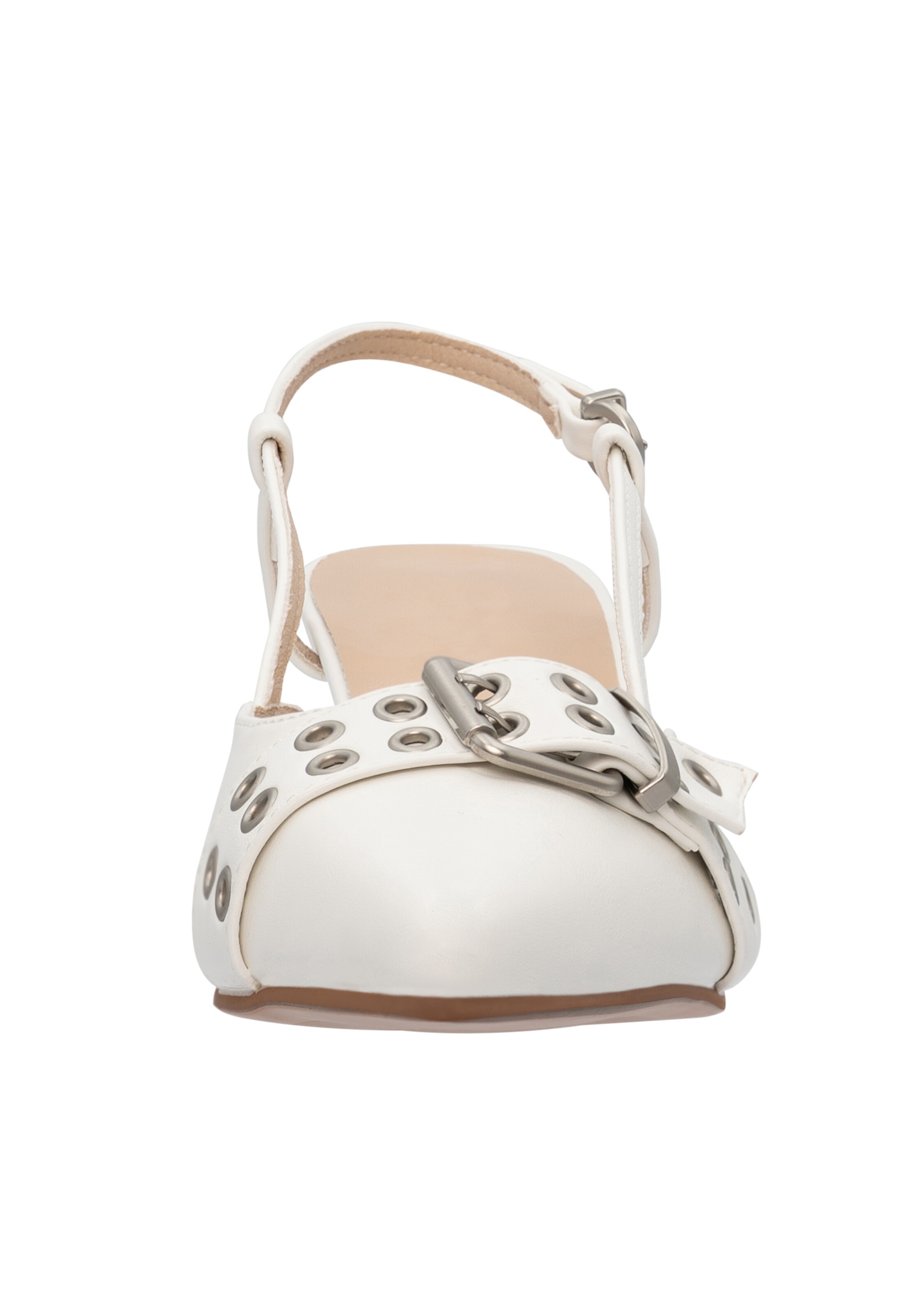 Salinyang Slingpumps in Weiß