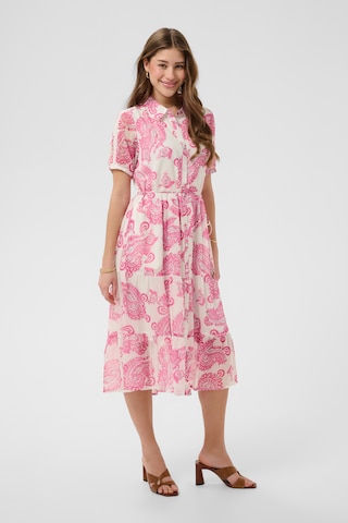 Robe Cream en rose : devant