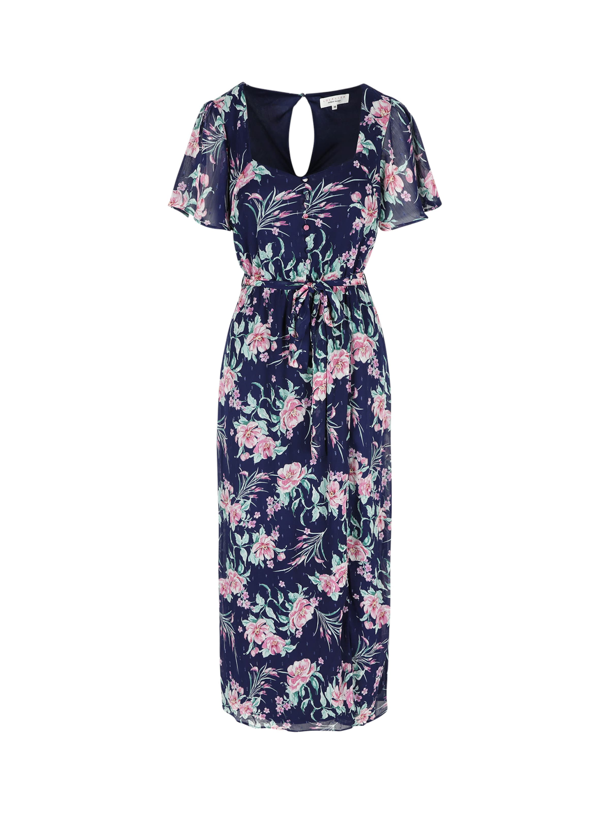 LolaLiza Šaty - námořnická modř / mátová / růžová / bílá, Produkt