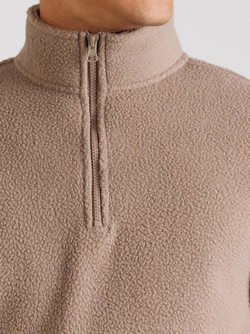Only & Sons Sweatshirt 'ONSEMILIO' in Brown