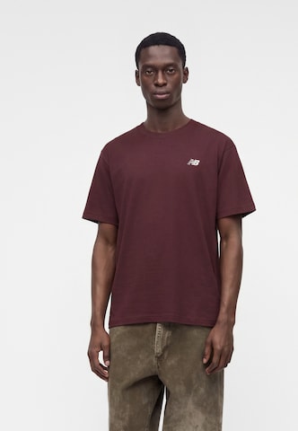 new balance - Camiseta 'Essentials' en marrón: frente