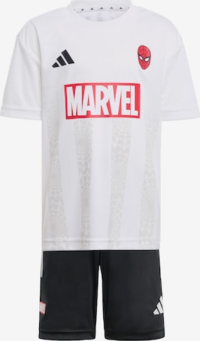 ADIDAS SPORTSWEAR - Chándal 'Marvel Spider-Man' en negro: frente