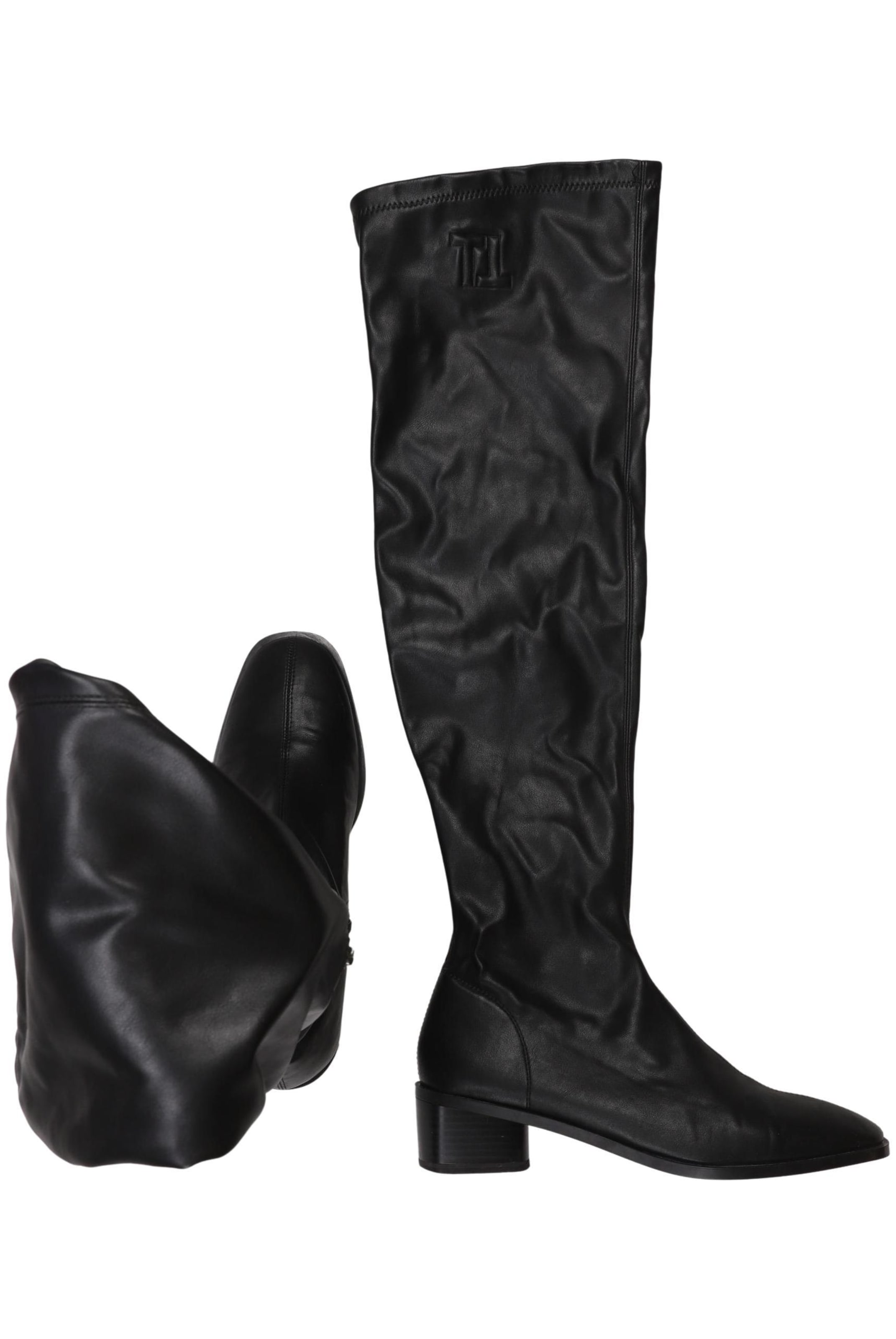 Tamaris Dress Boots in 40 in Black: front
