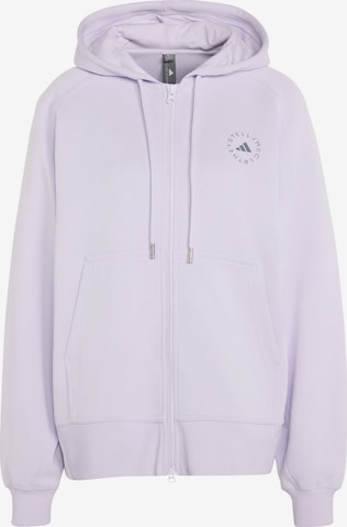 Bluză cu fermoar sport de la ADIDAS BY STELLA MCCARTNEY pe mov: față