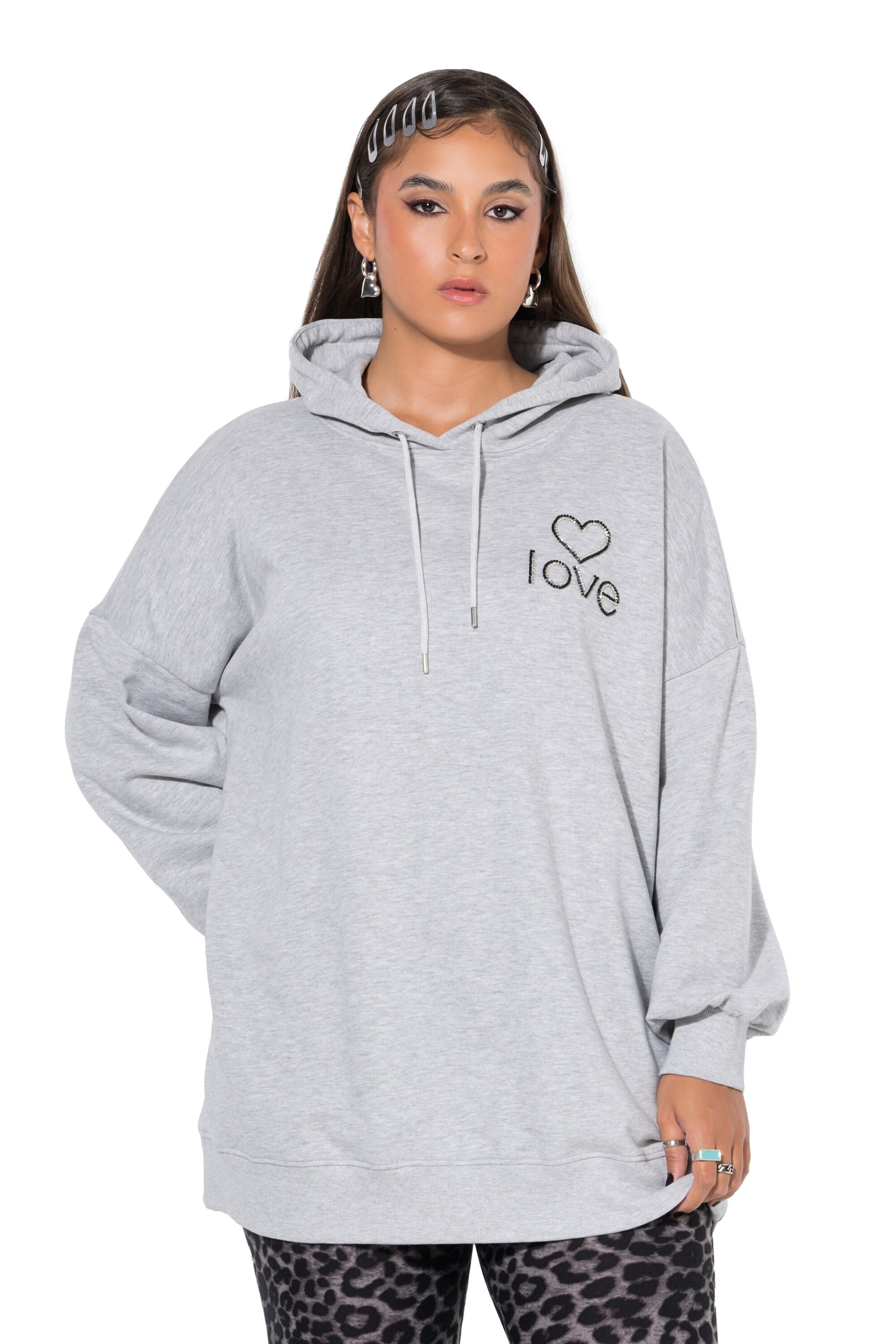 Studio Untold Sweatshirt in Grau: Vorderseite