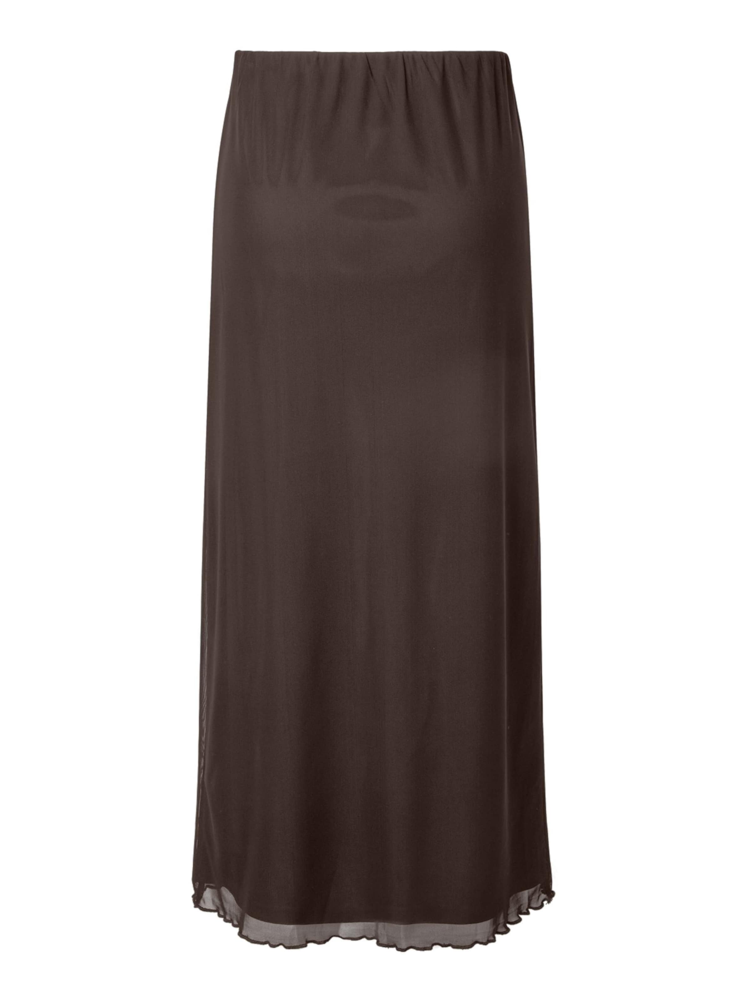 PIECES Skirt 'PCDorthea' in Brown