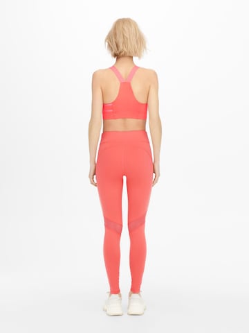 ONLY PLAY Skinny Sportbroek 'Camp' in Oranje