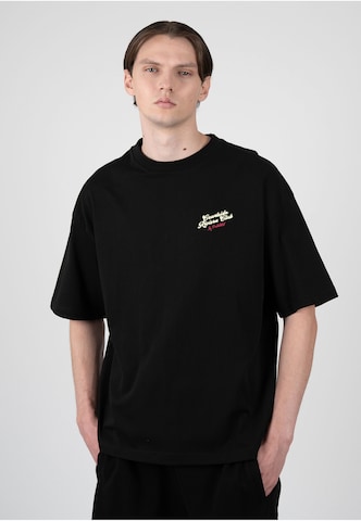 Prohibited Shirt 'Riviera Club' in Black: front
