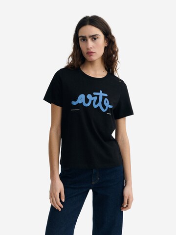 Thinking MU Paita 'Ida' värissä musta: etupuoli