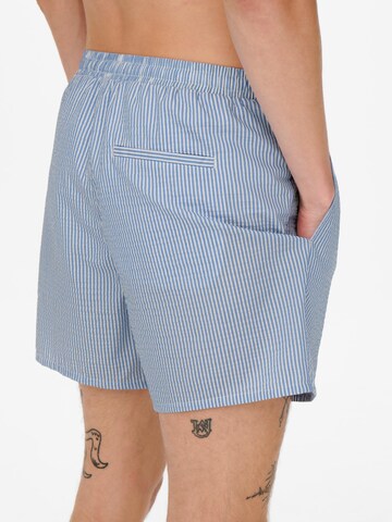Pantaloncini da bagno 'ONSTED' di Only & Sons in blu