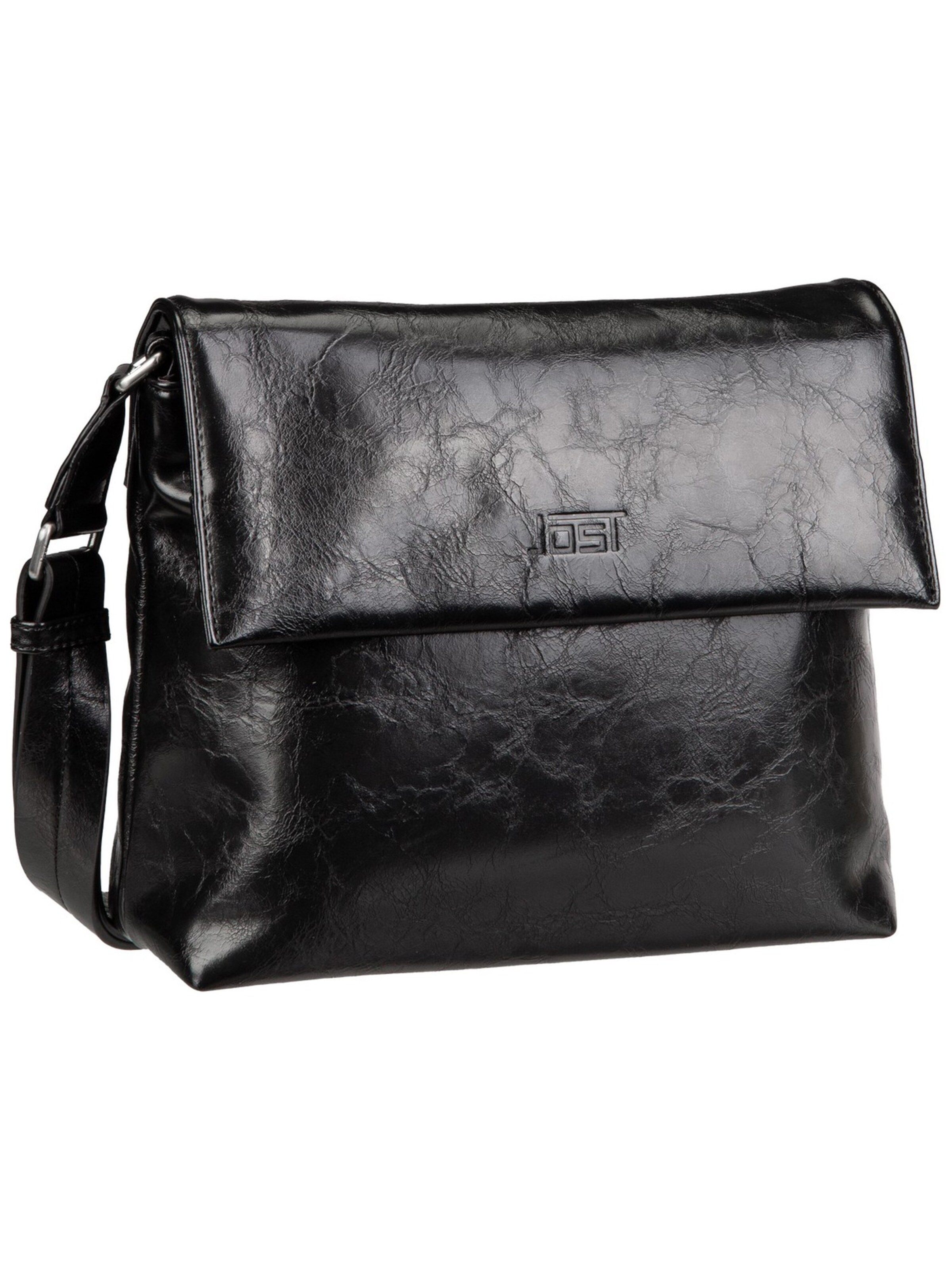 JOST Document Bag ' Kiruna ' in Black: front