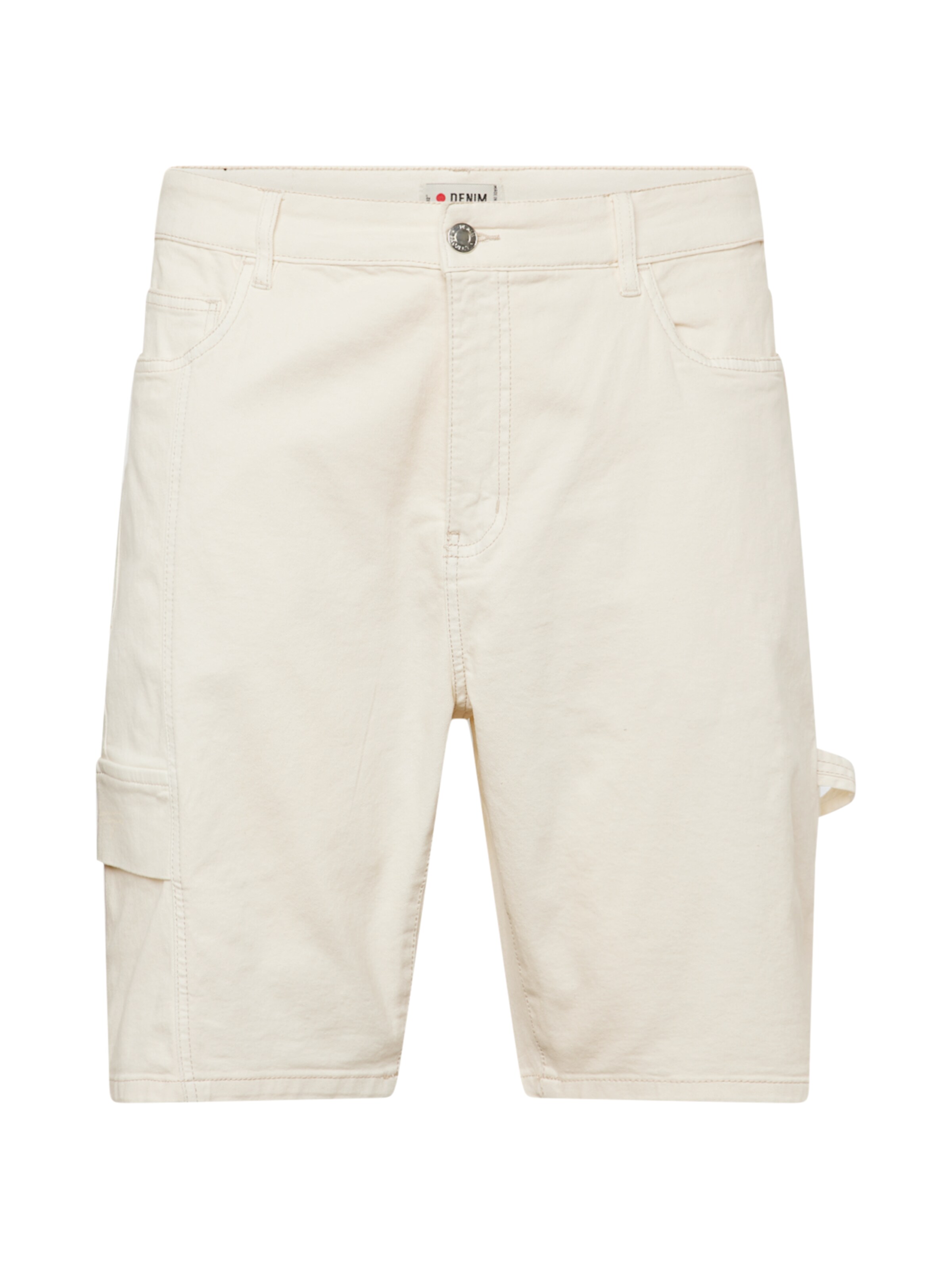 Denim Project Farkut värissä valkoinen: etupuoli