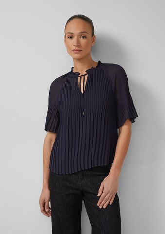 Chemisier s.Oliver en bleu : devant