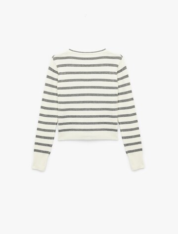 Koton Knit Cardigan in Grey