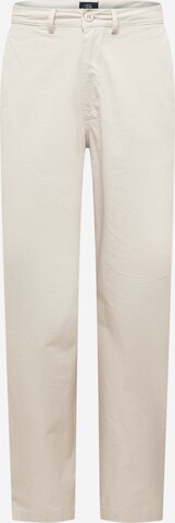 River Island Loose fit Chino trousers in Beige: front