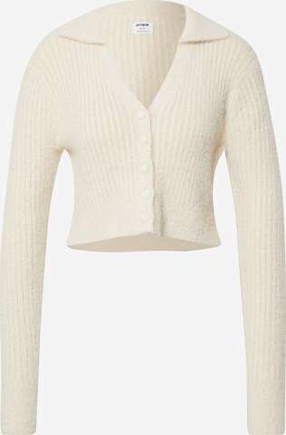 Cotton On Knit Cardigan in Beige: front