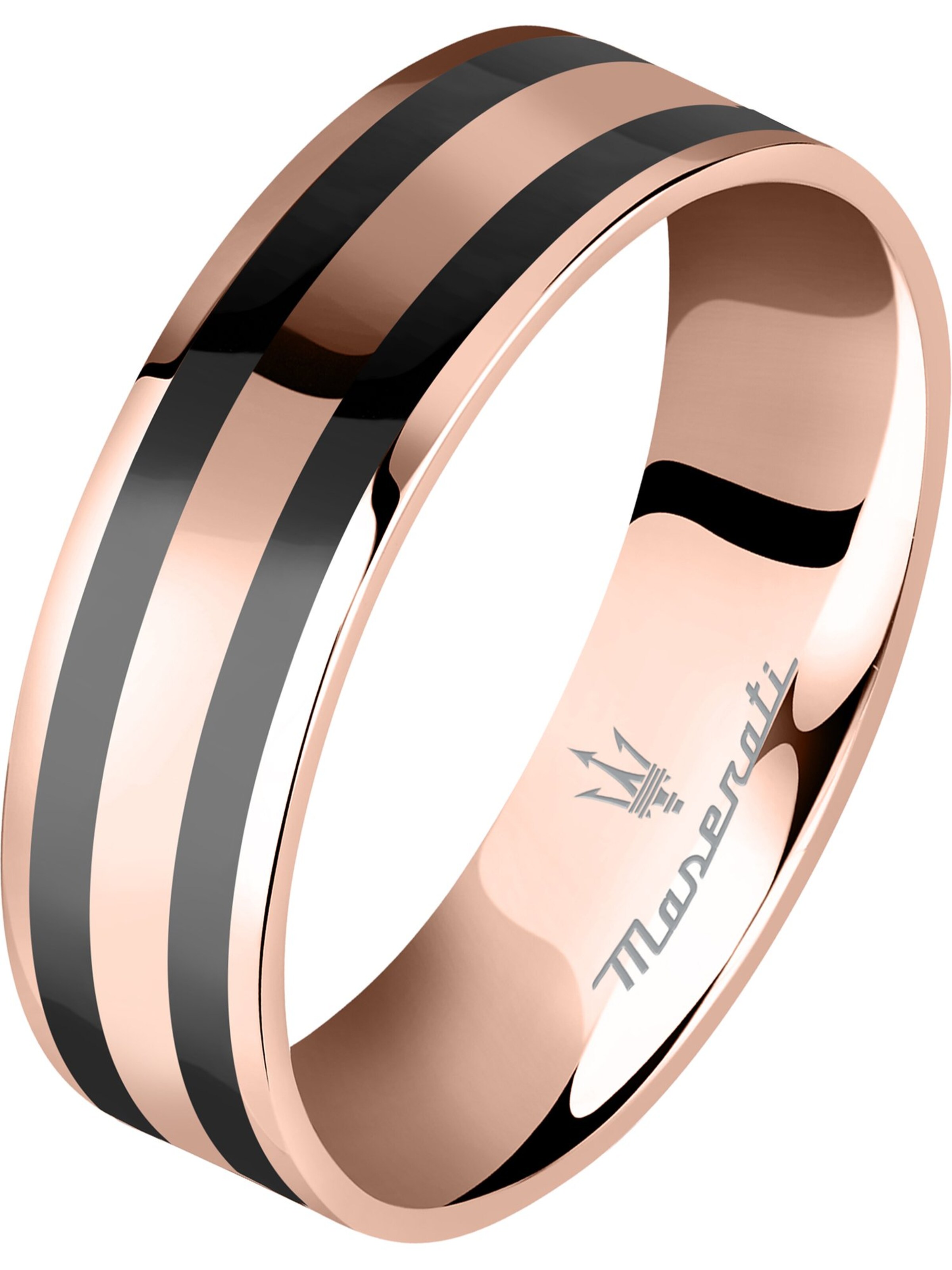 Maserati Ring in Gold: Vorderseite