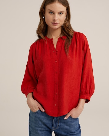 WE Fashion Blouse in Rood