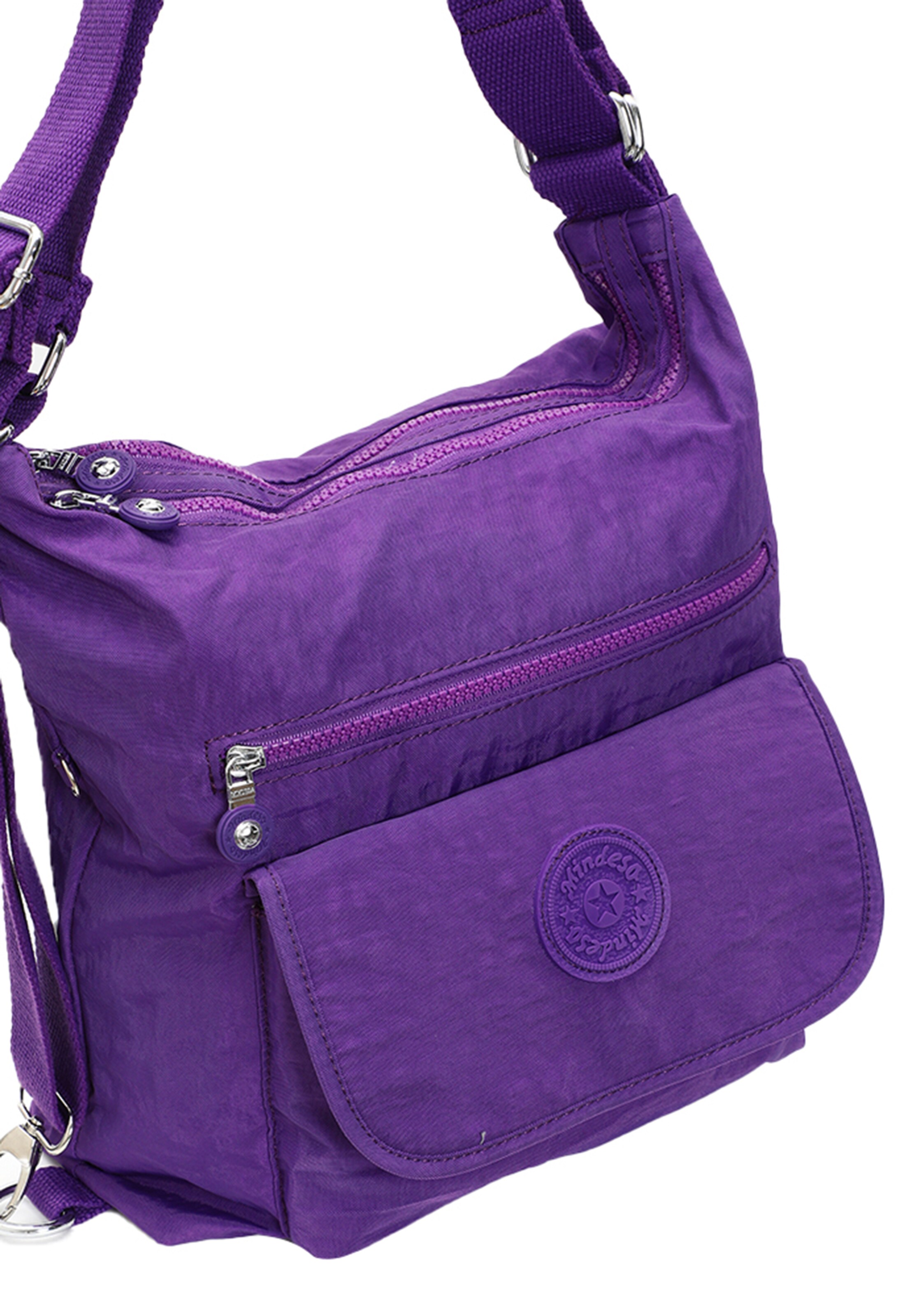 Geantă de umăr de la Mindesa pe mov