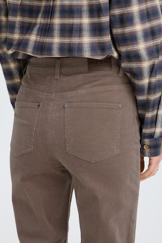 évasé Pantalon Pulz en beige
