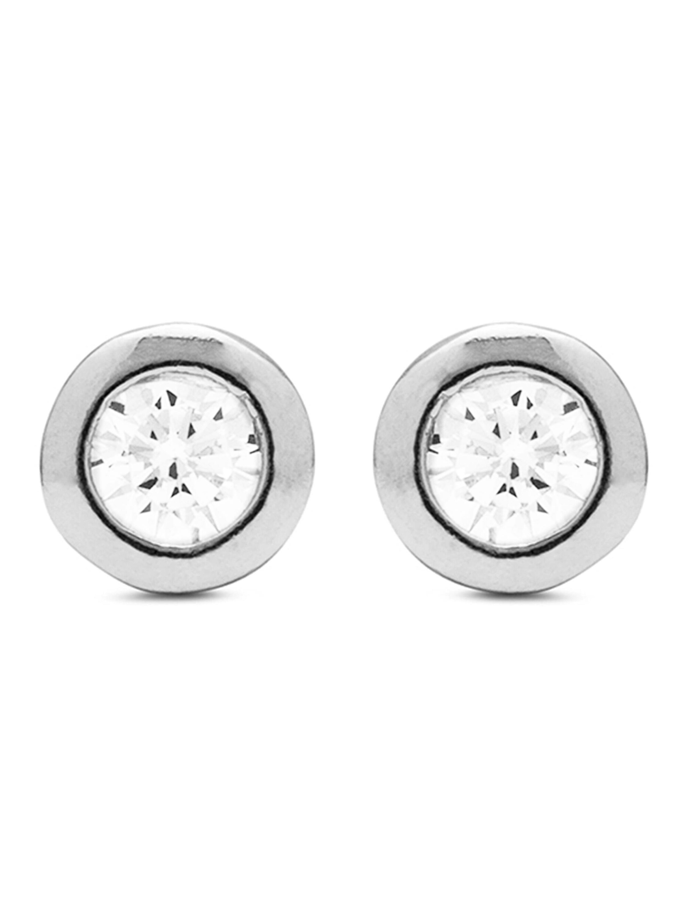 Luxenter Øreringe 'Zaja' i sølv: forside